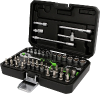 KS Tools COMPETITION 1/4 Steckschlüssel Satz, 48 tlg 512.0048 Dopsleutelset