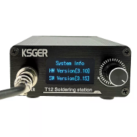 KSGER STM32 V3.1S Soldeerstation 120W Verstelbare Temperatuur 50 480°C OLED Scherm Aluminium Legering Auto Slaap Elektri