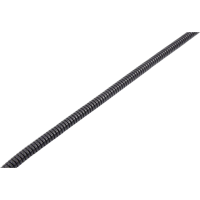 KSS PAO 07 Beschermslang (ribbelslang) Zwart 6 mm per meter