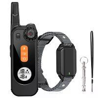 KT06 Elektrische Hondentrainingshalsband met Afstandsbediening Vibrator Hond Blaffen Stop Shock Halsband Piept Ingebouwd