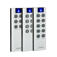 KTNNKG 433 MHz draadloze afstandsbediening voor Smart Home elektrische deur en raam 1 2 4 6 8 10 sleutel afstandsbedieni