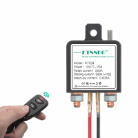 KTNNKG KT239 12V 200A Auto motor Accuschakelaars Draadloze afstandsbediening Accu uitschakeling Scheidingsschakelaar