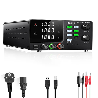 KUAIQU DC voeding 400V 600V 800V 1000V 1A RS 232 USB communicatie interfaces 4 cijferige LCD Dual knop Encoder Geheugenf