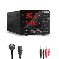 KUAIQU SPS E305 Instelbare Voeding 0 30V 0 5A Hoge Precisie LED Display Lab Schakelende Spanningsregelaar Programmeerbaa