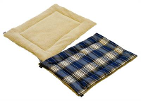 Kudos Mat Draadkooi Oliva Ruit Blauw / Creme #95;_76x53x1 Cm