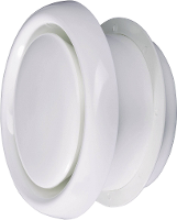 Wallair N35912 Tellerventiel Kunststof Geschikt voor buisdiameter: 15 cm