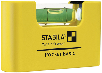 Kunststof Miniformaat Waterpas Stabila Pocket Basic
