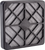 Wallair N40979 Ventilatierooster met filter (b x h x d) 12 x 12 x 6.6 Cm