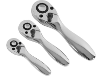 Kunzer 7ks03 Omschakelratelset 1/4 (6.3 Mm), 1/2 (12.5 Mm), 3/8 (10 Mm)