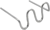 Kunzer 800AKRR S08 S Klammern 0,8 mm Klemmen (l x b x h) 14.5 X 0.8 X 15 mm