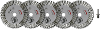 Kunzer Künzer slijpborstel 5 ST TURBO IGEL XS 7TIXS06 1 stuk(s)