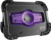 Kunzer PL 2 UV Schijnwerper UV lamp, LED werkt op een accu 400 lm