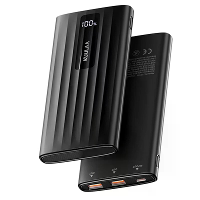 KUULAA KL YD111 PD22,5W 10000mAh Krachtbank met Slim Digitale Display Externe Batterij Voedingsbron met 1 Ingang & 3 Uit