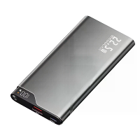 KUULAA KL YD70 22,5W 37Wh 10000mAh Krachtbank LED Digitaal Display Externe Batterij Voeding met 1 Ingang & 2 Uitgangen O