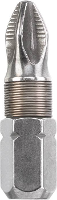 Kwb 125101 Kruis bit Aandrijving: 1/4 (6,3 mm) Uitvoering: Kruiskop Pozidriv PZ 1