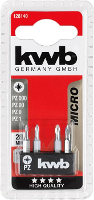 Kwb 128140 128140 Bitset Staal 1 stuk(s)