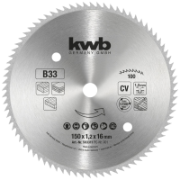 Kwb 583311 Cirkelzaagblad 150 x 16 mm 1 stuk(s)