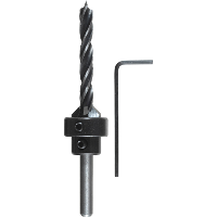 KWB Houtspiraalboor met opsteekverzinker en dieptestop 5mm boren