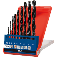 KWB Hss Spiraalborenset 10 Delig 1 10mm