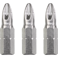 KWB Industrial Steel Bits, 25mm, Pozidriv PZ1 bit 3 stuks