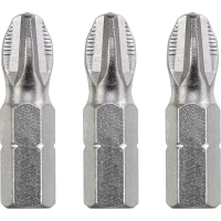 KWB Industrial Steel Bits, 25mm, Pozidriv PZ4 3 stuks