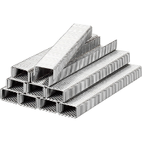 KWB Nieten, 12,3mm breed, Platte draad, Staal