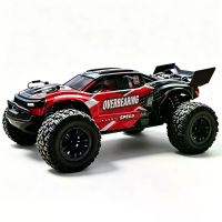 KYAMRC F30 RTR 1/10 2.4G 4WD 70km/u 3S Brushless RC auto Drie differentials Stalen aandrijfas LED verlichting Groot voet