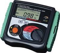 Kyoritsu KEW 3005A Isolatiemeter 250 V, 500 V, 1000 V 2000 MΩ