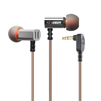 KZ ED9 In ear HiFi Heavy Bass Metal Earplugs Headphone Earphone Without Microphone