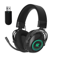 KZ GP20 gameheadset 2.4G Bluetooth hoofdtelefoon Dual Mode ESC RGB lampeffect Stereo gaming headset met microfoon