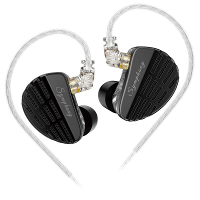 KZ Symfonie In Ear Bedrade Oordopjes 13.2Mm Planar Unit+6mm Bewegende Spoel Unit HIFI Geluid Hoofdtelefoon Monitor 3D Ge
