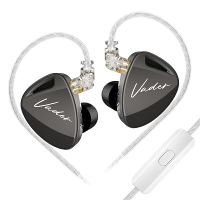 KZ Vader Bedrade Oortelefoon Triple Driver Dynamische HiFi Monitor Tuning Schakelaars Stereo 3.5Mm In ear Koptelefoon Oo