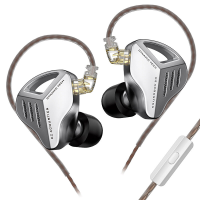 KZ ZVX Bedrade Oortelefoon HiFi Bass 3.5Mm In ear Dynamische Monitor Hoofdtelefoon met Microfoon
