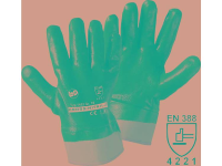Leipold & DÃ¶hle Cross Nitril 1451C Katoen, Nitrilrubber Werkhandschoen EN 388:2016 Cat II 1 stuk(s)