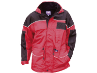 L+D ELDEE 4181 Multifunctionele jack Montreal Maat: XXL Rood, Zwart
