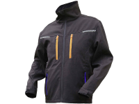 L+D ELDEE 4284 L Askim Softshell jas Maat: L Zwart