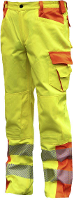 L+D ELDEE 4760 50 Werkbroek YO HiViz Oranje, Geel Maat: 50
