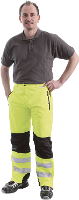 L+D ELDEE Opvallende beschermende broek hekla XXXL Neon geel