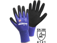 Leipold Doehle Nitril Aqua 1169 XXL Werkhandschoen Nylon Maat (handschoen): 11, XXL EN 388 Cat II 1 stuk(s)