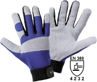 L+D Upixx Utility ISO 1651 Runder splitleer Werkhandschoen Maat (handschoen): 9, L EN 388 Cat II 1 paar