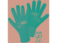 L+D worky FOAM Nylon Nitril 1157 Nylon Werkhandschoen Maat (handschoen): 7, S EN 388 Cat II 1 paar