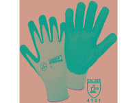 L+D worky FOAM Nylon NITRILE 1158 Nylon Werkhandschoen Maat (handschoen): 10, XL EN 388 Cat II 1 paar