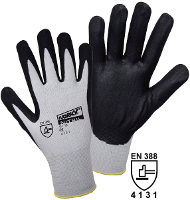 Leipold Doehle FOAM Nylon NITRILE 1158 9 Werkhandschoen Nylon Maat (handschoen): 9, L EN 388:2016 Cat II 1 paar