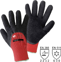 L+D worky Glacier Grip 14933 Polyester Werkhandschoen Maat (handschoen): 10, XL EN 388:2016, EN 511 Cat II 1 paar