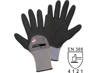 L+D worky Nitril Double Grip 1168 Nylon Werkhandschoen Maat (handschoen): 10, XL EN 388 Cat II 1 paar