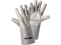 L+D worky RAZZO 1826 Runder nerfleer Lashandschoen Maat (handschoen): Universeel EN 12477 A, EN 388 , EN 407 Cat II 1 paar