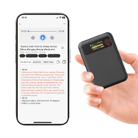 L8 64G AI ChatGPT Recorder Real Time Transcriptie APP Controle Draagbare Voice Recorder Stem naar Tekst Vergadering Same