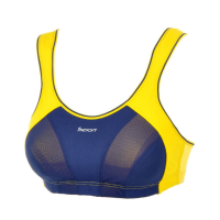 La Isla Professional High Impact Plus Size Wirefree Racer Back Sports Bra Vest