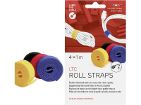 Label the Cable LTC 1230 19 inch Klittenband Geel, Zwart, Rood, Blauw