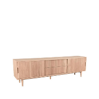 Label51 Tv meubel Lucia Naurel Eikenhout 200x40x60cm